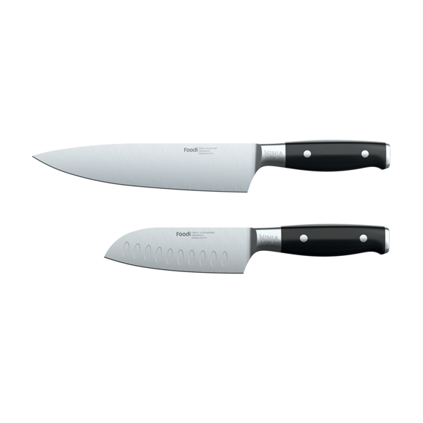 Ninja® Foodi Premium 2pc. Chef and Santoku Knife Set