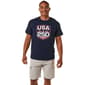 Mens Home of the Brave USA Super 250 Graphic Tee - image 1