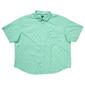 Mens Big & Tall IZOD&#40;R&#41; Short Sleeve Martini Button Down Shirt - image 1