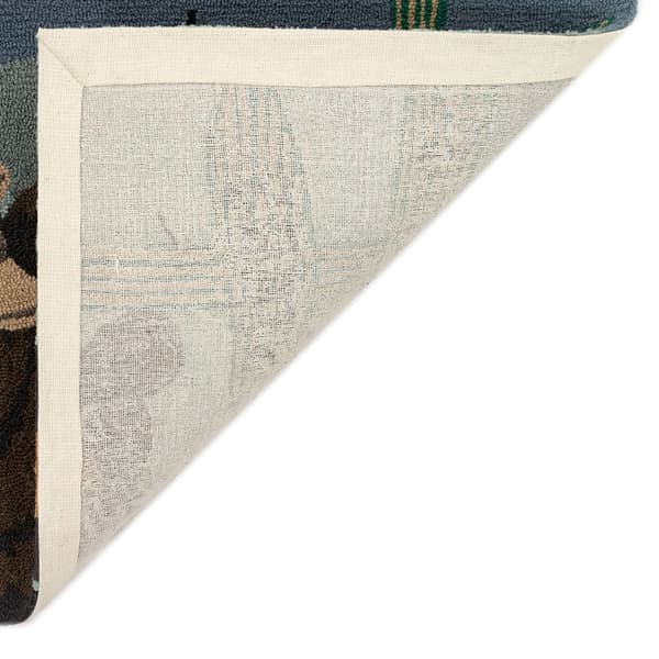 Liora Manne Frontporch Fishing Bears Indoor/Outdoor Accent Rug