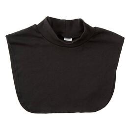 Womens Solid Knit Dickie Mock Neck Top