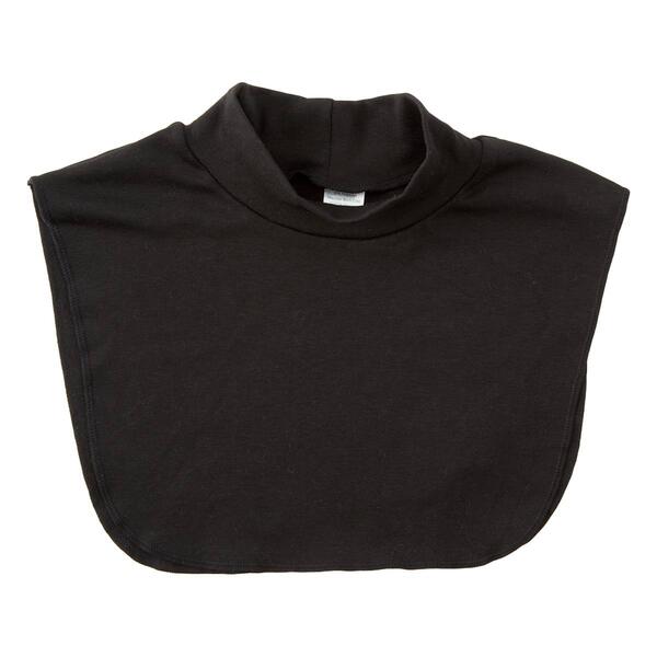 Womens Solid Knit Dickie Mock Neck Top - image 
