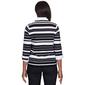 Plus Size Alfred Dunner World Traveler Stripe 2Fer Sweater - image 2