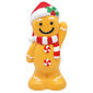 Battery-Operated 11in. Cheery Gingerbread Blow Mold - image 1