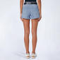 Juniors YMI® Raw Cuffed Belted Star Shorts - image 2