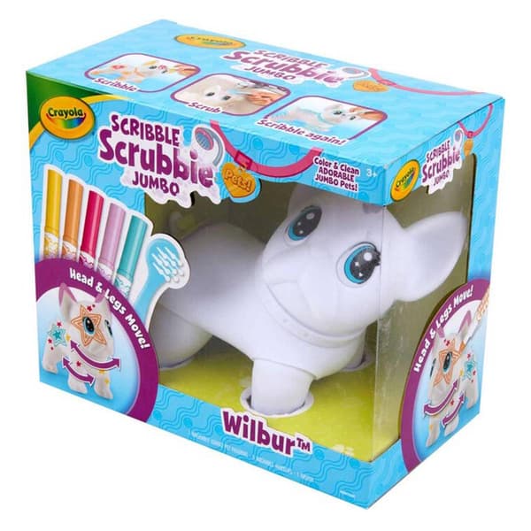 Crayola&#174; Jumbo Scribble Scrubbie Pet Wilbur
