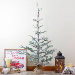 Northlight Seasonal 4ft. Artificial Frosted Pine Christmas Tree