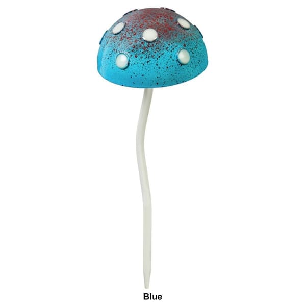 Evergreen 12.5in. Glow in the Dark Mushroom Plant Pick