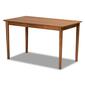 Baxton Studio Theresa Walnut Brown Wood 5pc. Dining Set - image 3
