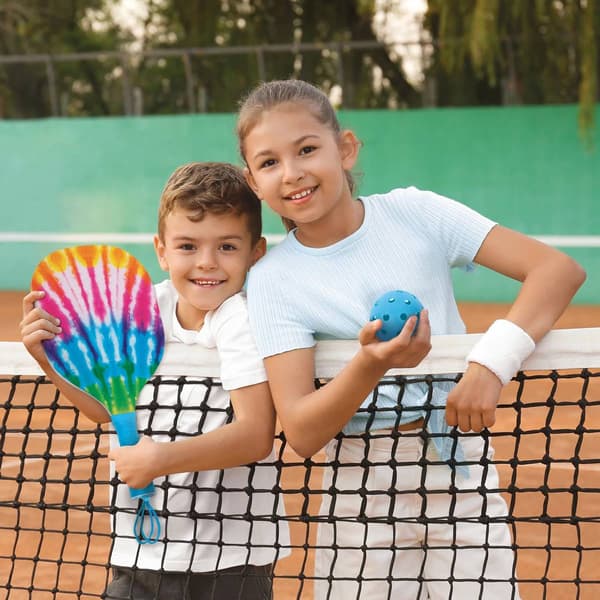 Make it Real™ Tie Dye 2 Person Pickleball Set