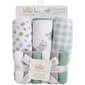 Baby Boy Little Celebrity(tm) 9pc. Animal Gingham Bath Towels - image 1