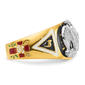 Mens Gentlemen’s Classics™ 14kt. Gold 1/5ctw. Diamond Eagle Ring - image 6