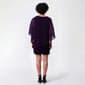 Womens MSK Solid Sheer Rose Bead Trim Shift Dress with Capelet - image 4