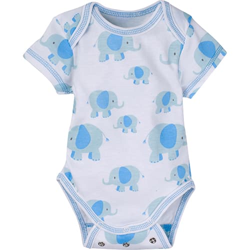 Baby Boy (NB-18M) MiracleWear® Elephant Bodysuit