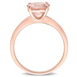 Gemstone Classics™ 10kt. Rose Gold Morganite Solitaire Ring