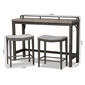 Baxton Studio Noll 3 Piece Counter Table Set - image 8