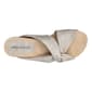 Womens Easy Street Ja Knotted Wedge Slide Sandals - image 4