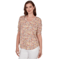 Womens Skye’s the Limit Terra Tropic Ditsy Floral Blouse - image 3
