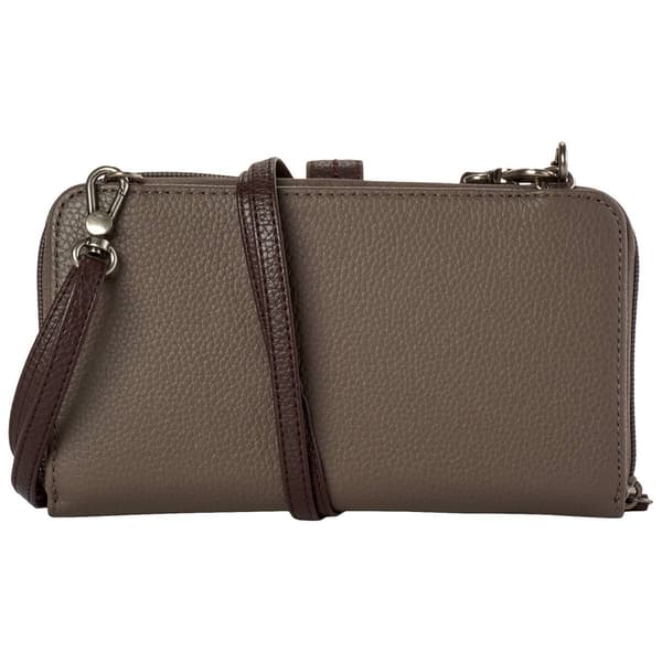 Womens The Sak Large Smartphone Wallet on a String - Moss