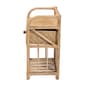 Baxton Studio Kobie Natural Brown Rattan 1-Drawer Nightstand - image 5