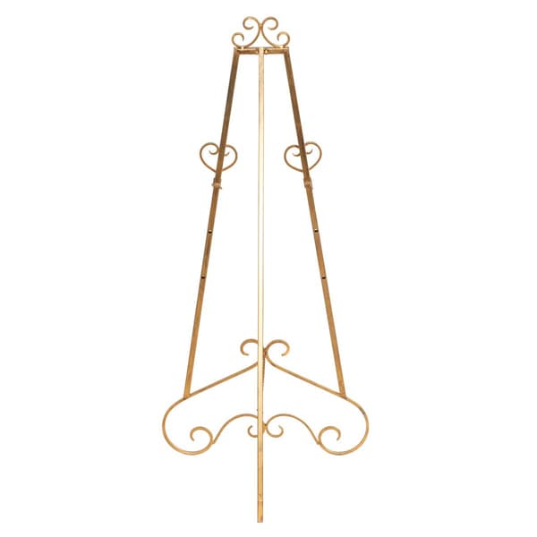 9th & Pike&#174; Gold Metal Traditional Easel