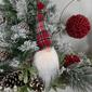 Northlight Seasonal 9in. LED Red Plaid Gnome Christmas Ornament - image 3