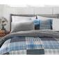 Micro Flannel&#174; Reverse to Sherpa Plaid Comforter Set - image 2