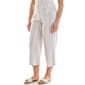 Plus Size Zac & Rachel Stripe Linen Capris - image 3