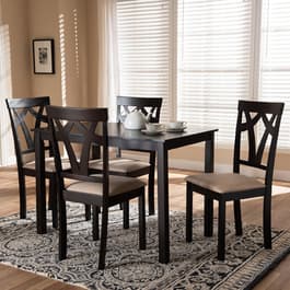 Baxton Studio Sylvia Dining 5pc. Set