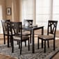 Baxton Studio Sylvia Dining 5pc. Set - image 1
