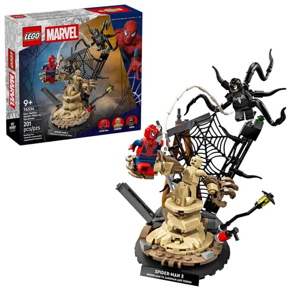 LEGO(R) Marvel Spiderman vs Sandman Epic Battle Building Kit - image 