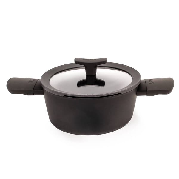 BergHOFF Leo 10pc. Non-stick Ceramic Cookware Set w/ Glass Lid