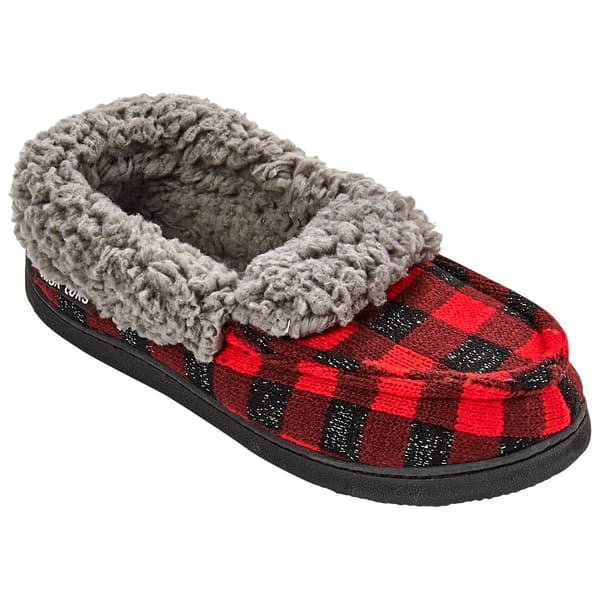 Womens MUK LUKS(R) Anais Moccasin Slippers - Crimson - image 