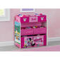 Delta Children Disney Minnie Mouse Six Bin Toy Storage Organizer - image 2