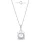 Nova Star&#174; Sterling Silver Lab Grown Diamond Solitaire Pendant - image 2
