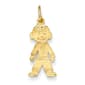 Gold Classics&#40;tm&#41; Quality Gold 14kt. Yellow Gold Boy Pendant - image 1