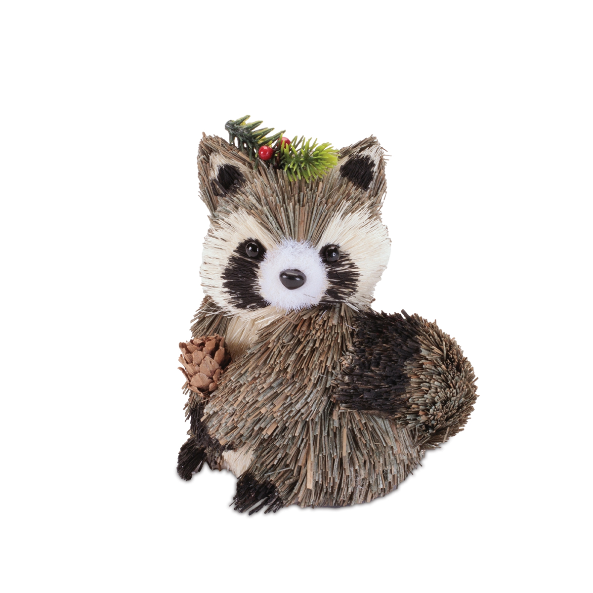 Melrose Holiday Raccoon Shelf Sitter - Set of 2