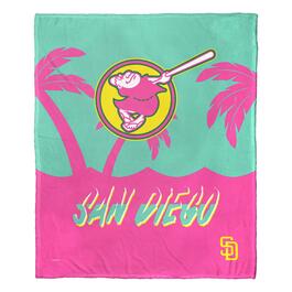 Northwest City Connect Padres Silk Touch Throw
