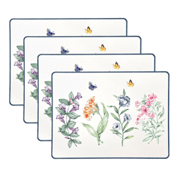 Lenox(R) Butterfly Meadow Garden Cork Placemats - Set of 4