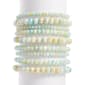 Ashley Cooper(tm) 9pc. Graduated Size Green Faceted Beads Bracelets - image 1