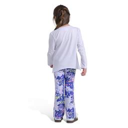 Girls (4-6x) adidas® Long Sleeve Bouquet Tee w/Floral Legging Set