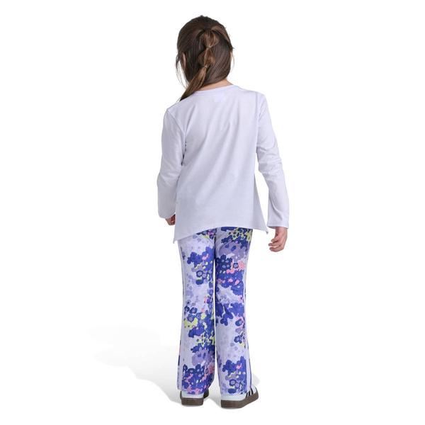Girls (4-6x) adidas® Long Sleeve Bouquet Tee w/Floral Legging Set