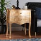 Baxton Studio Patrice Classic Wood 2-Drawer Nightstand - image 2