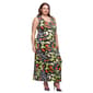 Plus Size 24/7 Comfort Apparel Bright Butterfly Casual Maxi Dress - image 4