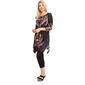 Womens White Mark Paisley & Leopard Print Marlene Tunic - image 3
