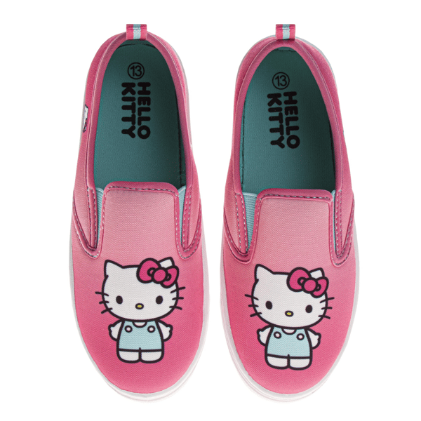 Big Girls Hello Kitty® Adorable Slip-On Sneakers - image 