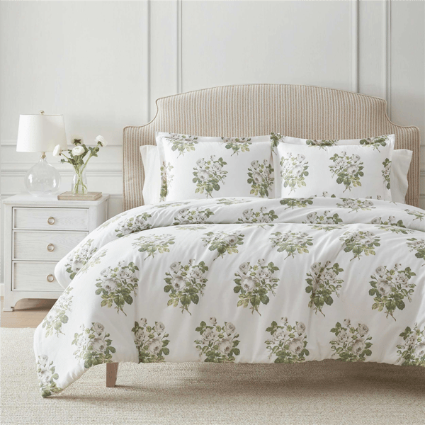 Martha Stewart Eloise Floral Reversible Comforter Set - image 