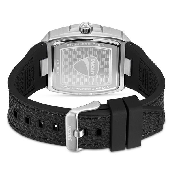 Mens Ducati Corse Dress Sport Leather Strap Watch - DTWGB000070