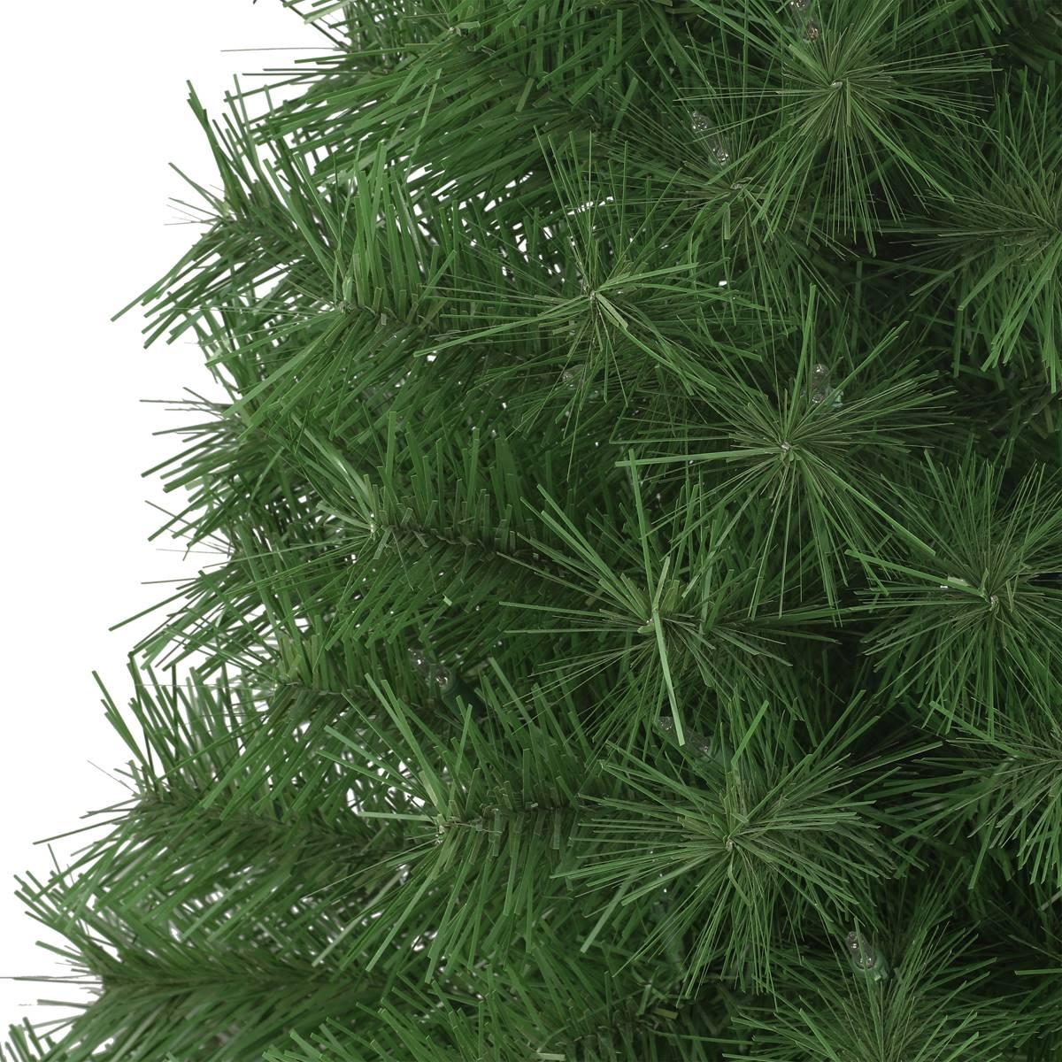 Puleo International 3ft. Pre-Lit Snow Ridge Christmas Fir Tree