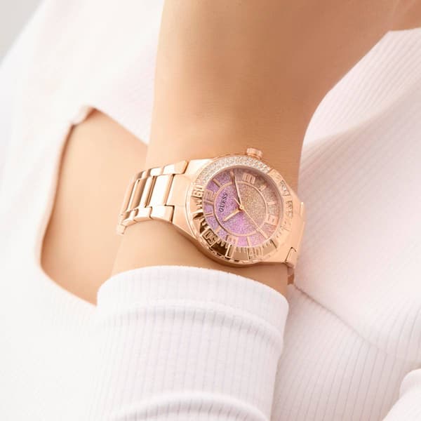 Womens Guess Watches® Rose Gold Multifunction Watch - GW0882L3